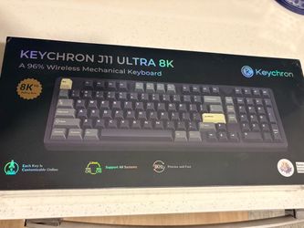 Keychron J11 Ultra 8K, Full Aluminum 96% Wireless Mechanical Keyboard