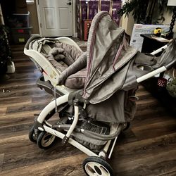 Laura Ashley Car Stage Stroller Combo