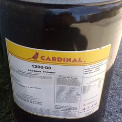 5 Gallon Cardinal Lacquer Thinner 