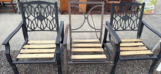 Patio chairs $35