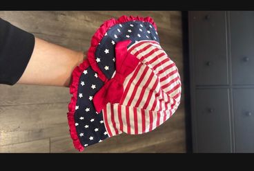 4th of July baby hat