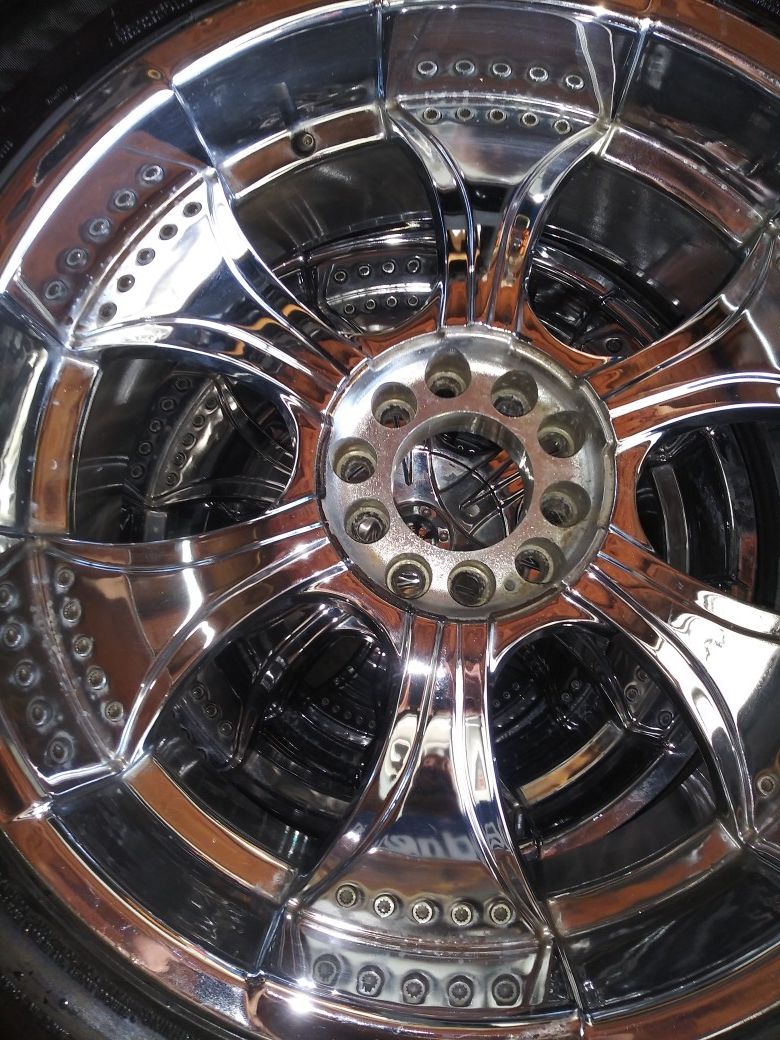22 inch rims & tires
