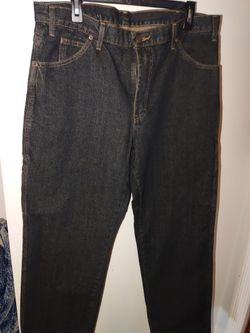 Extra Dark Blue Pair Of Dickies Jeans . New Unused. 36 Waist × 32 Long