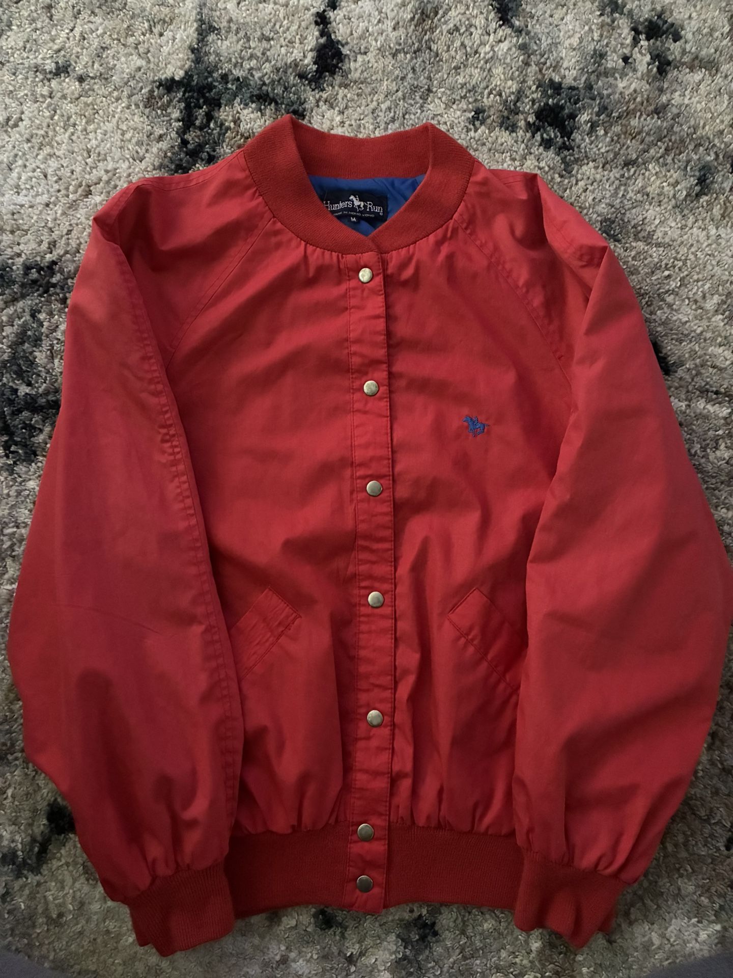 Red Hunter Run Bomber Jacket