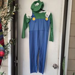 Luigi Child Costume MEDIUM
