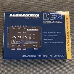 Audio Control LC7i Six Channel Line Output Converter With Accubass Speaker Level Inputs