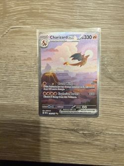 Pokémon TCG Charizard EX Scarlet & Violet 151 Card 199/165 SIR NM/M Condition