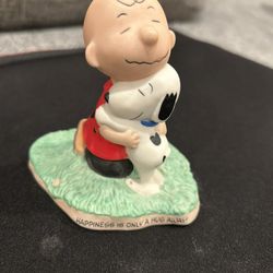 Hallmark Charlie Brown And Snoopy “hugs” Limited Edition 