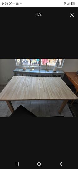 Table for 6-8 people