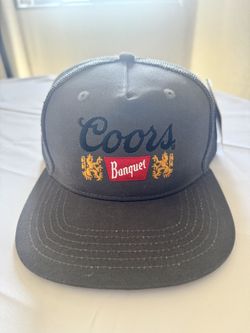 🧢Coors Banquet Snapback Hat – Black – New w/ Tags 🧢