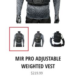 Weight Vest And Shorts 