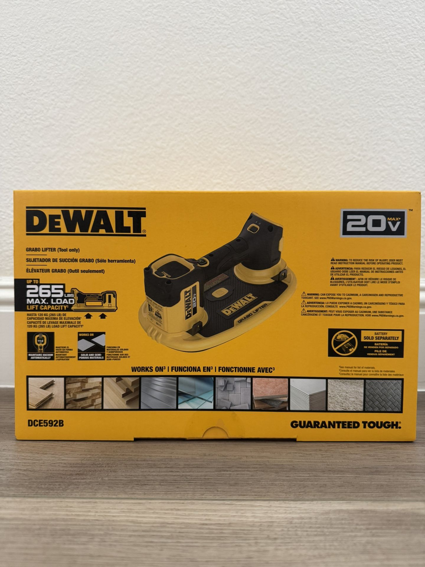 Dewalt 20v Grabo Lifter