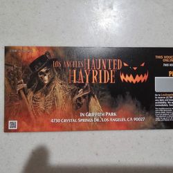 Los Angeles Haunted Hayride - 2 Tickets And Fast Passes