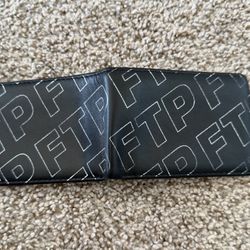 FTP Outline Logo Leather Wallet