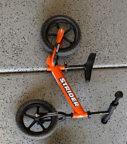 Orange Strider Bike!