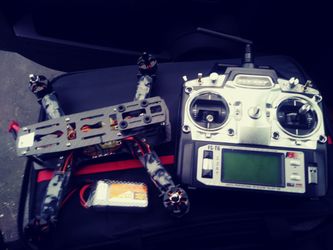 only 1 left! QAV-250 RTF RACING DRONE- FULL KIT IN CASE AND INCL Remote Skyfly T6 or airlink a9