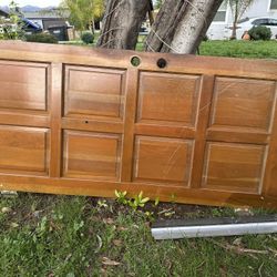 Free wood door 