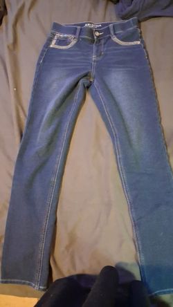 Girls blue colored jeans size 14