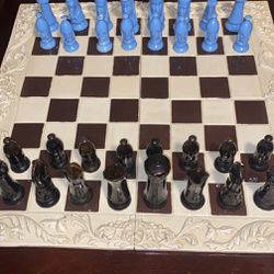 Custom Chess Board And Pieces 