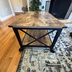 Coffee table - Iron And Wood