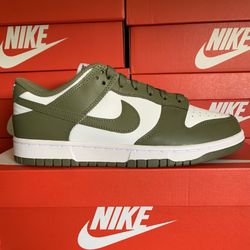 Nike Dunk Low Medium Olive  Size 8.5W 