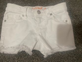 Xs Distressed Shorts For Little Girl