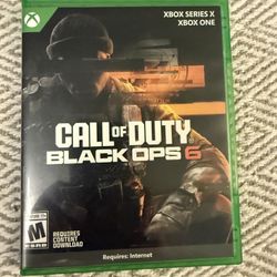 Call of Duty: Black Ops 6 (Xbox Series X / Xbox One) – NO TRADES!!! FIRM PRICE!! ONLY PICKUP IN CORONA Price: $40