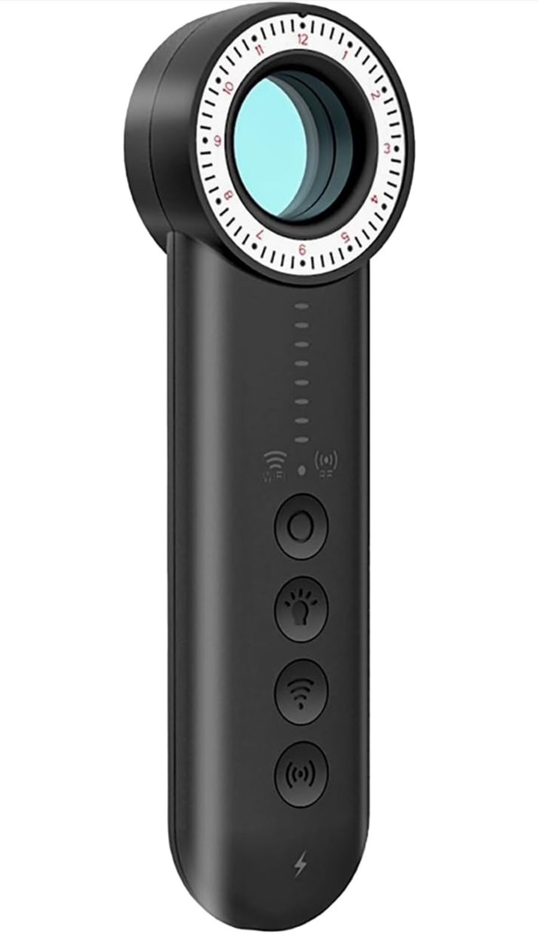 Hidden Camera Detectors,2025 New Bug Detector, Camera Finder, 5 Levels Sensitivity,3 Professional Modes for Bathroom,Office,Car,Hotel,Airbnb (Black)