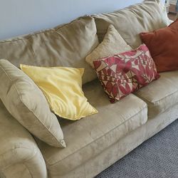 Tan couch
