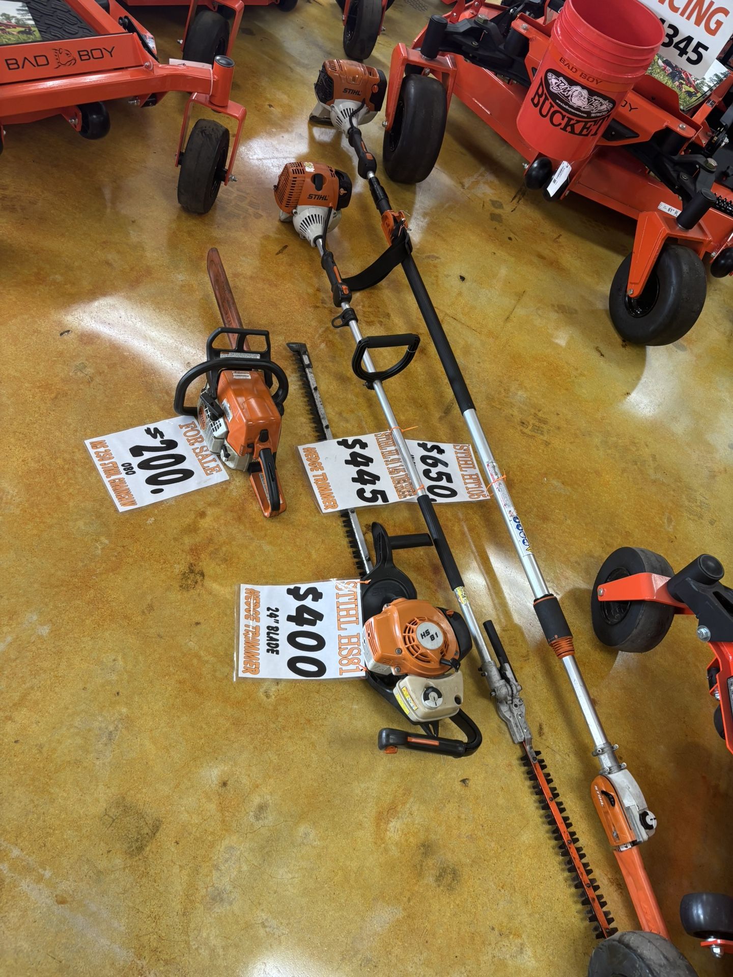 Stihl Landscaping Equipment
