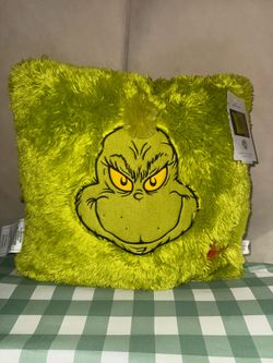 Dr. Seuss's How the Grinch Stole Christmas!™ Grinch Light-Up Pillow, 16x16