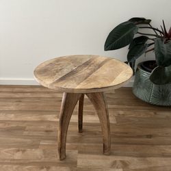 Small Wooden Side Table