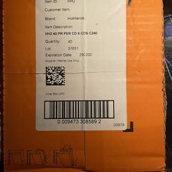 Box of Hand warmers quantity 40 Exp:02/2029