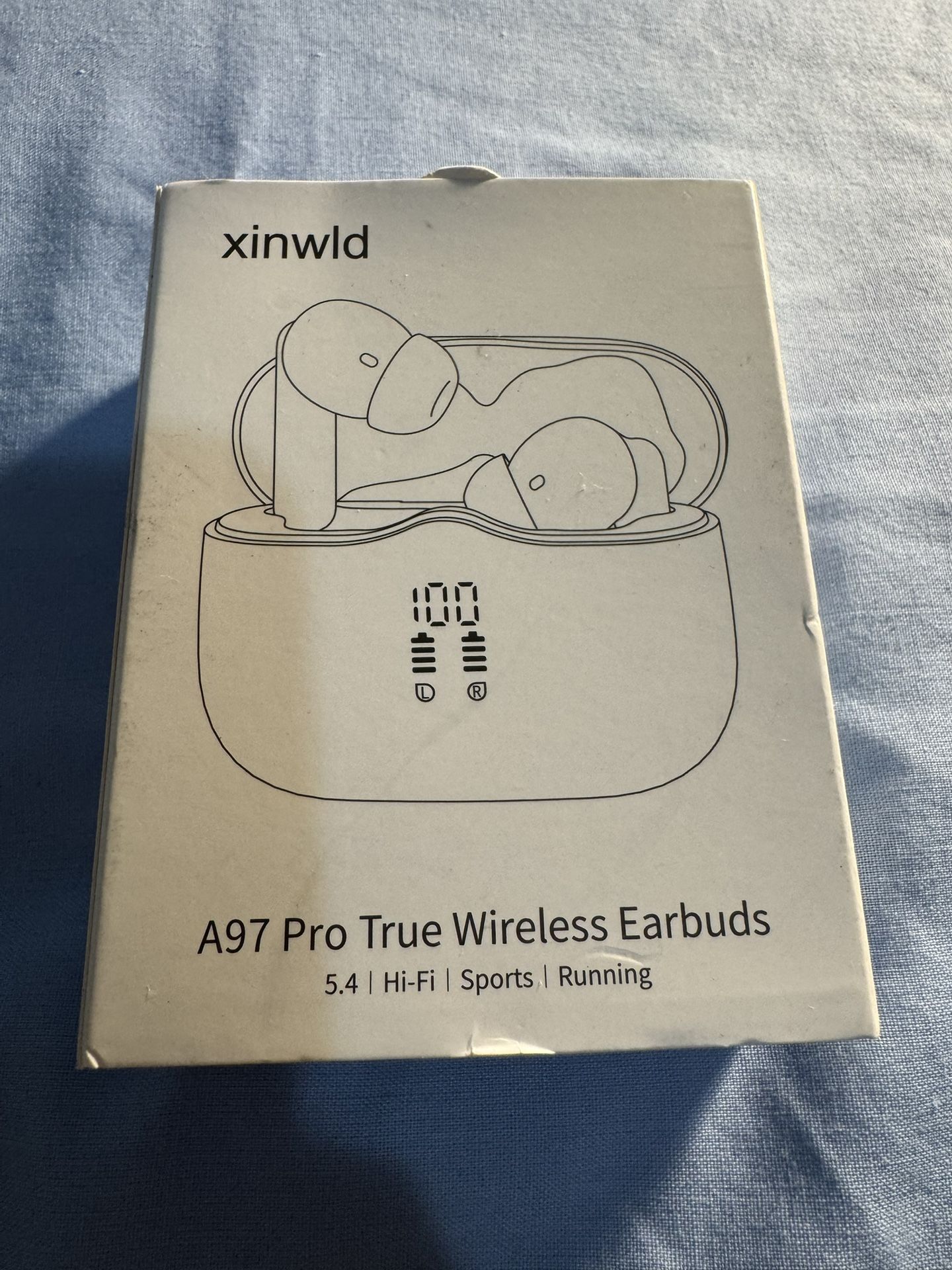 Open Box Xinwld A97 Pro True Wireless Earbuds Black