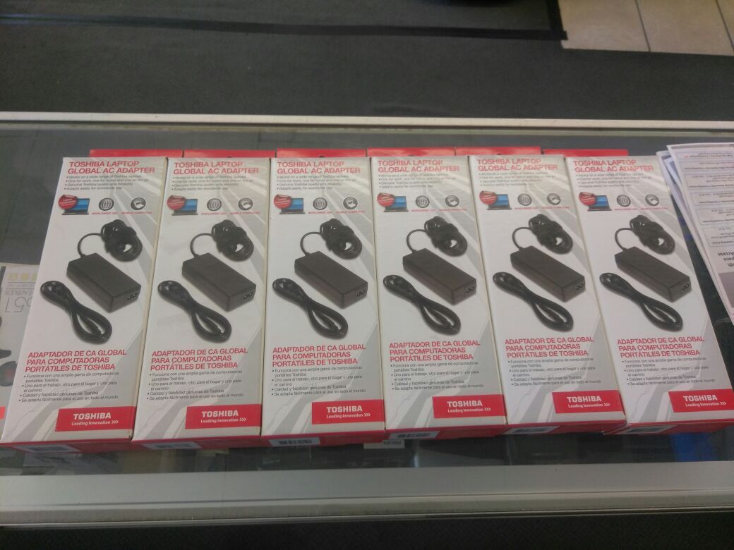 New OEM Toshiba laptop chargers