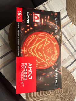 AMD RX 7800xt Sapphire nitro