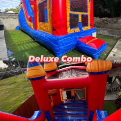 Blue Orange And Red Slip N Slide Combo