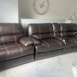 Recliner Loveseat With Recliner Chair 