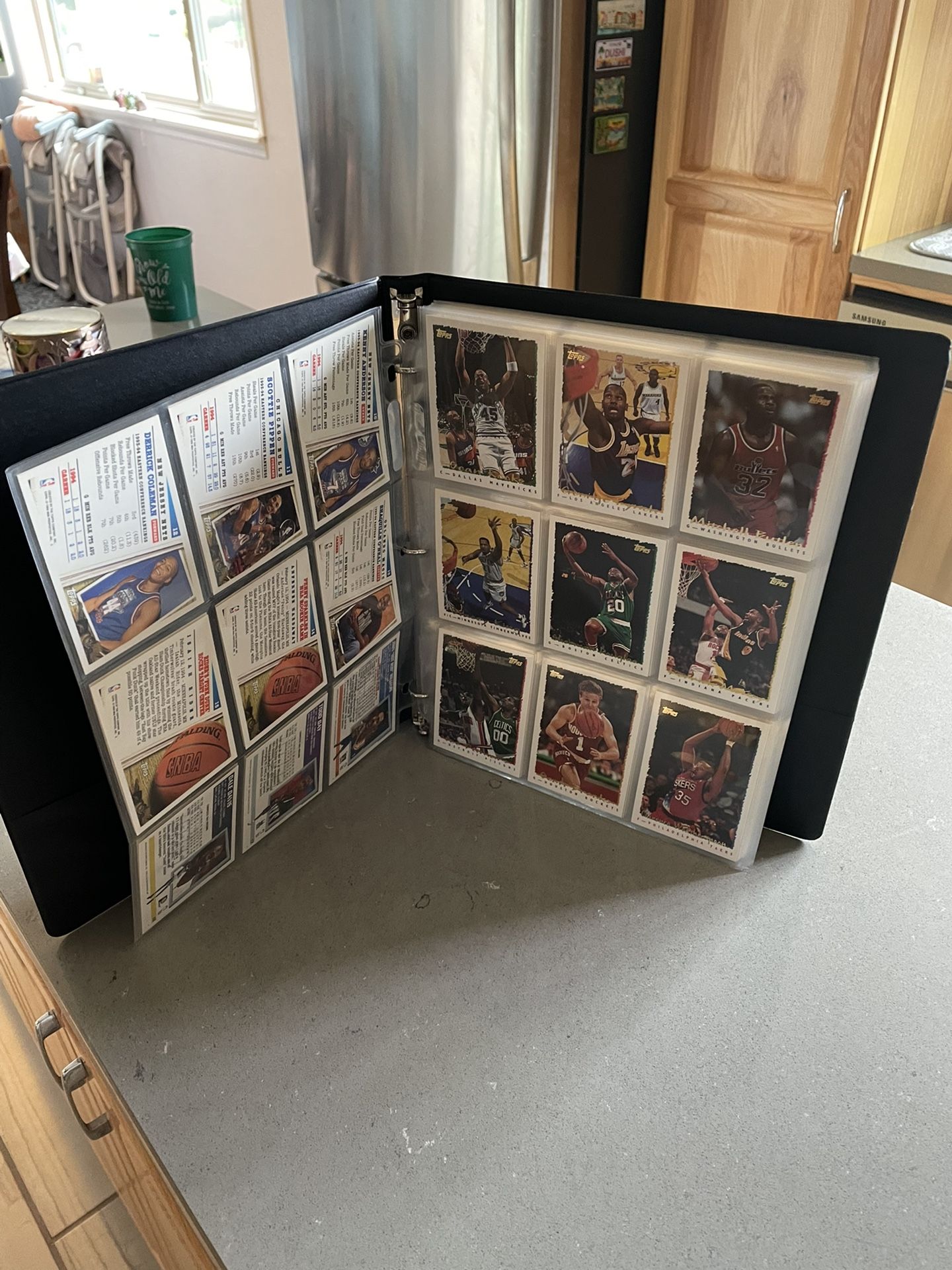Topps 1994 NBA basketball cards