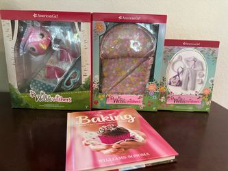 American Girl Welliewishers. All 4 for $45, ages 4-5, regular price $95, unopened, no holds