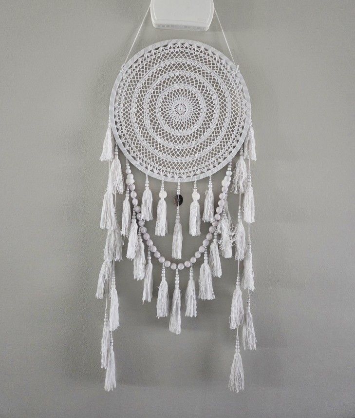 Tasseled Dreamcatcher 20 in dia.