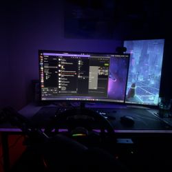 Samsung 27” 240hz G-sync Monitor - Curved Screen