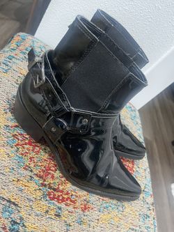 Men’s Black asos Cowboy Boots Size 8