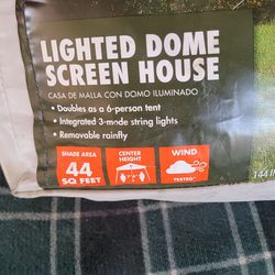 (Ozark trail) Dome tent w/lighting