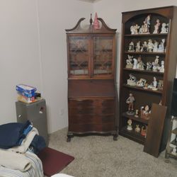 Vintage Secretary Desk 1935 Solid Mahogany