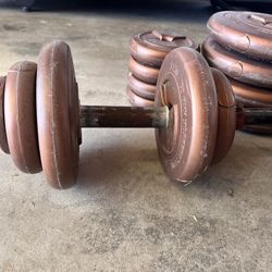 Vintage Sears Weight Set