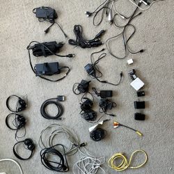 Chargers And Cables (HDMI, USB, Dell Laptop Chargers, Etc)