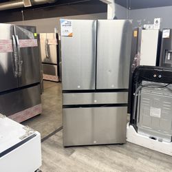 🔥FINANCING AVAILABLE 🔥SAMSUNG BESPOKE 29 CUBIC FT REFRIGERATOR WITH BEVERAGE CENTER AND ICE MAKER🔥