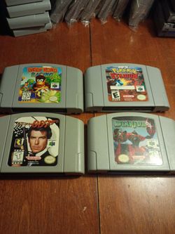 Nintendo 64 games $25 each authentic clean and tested pick up in Glendale
