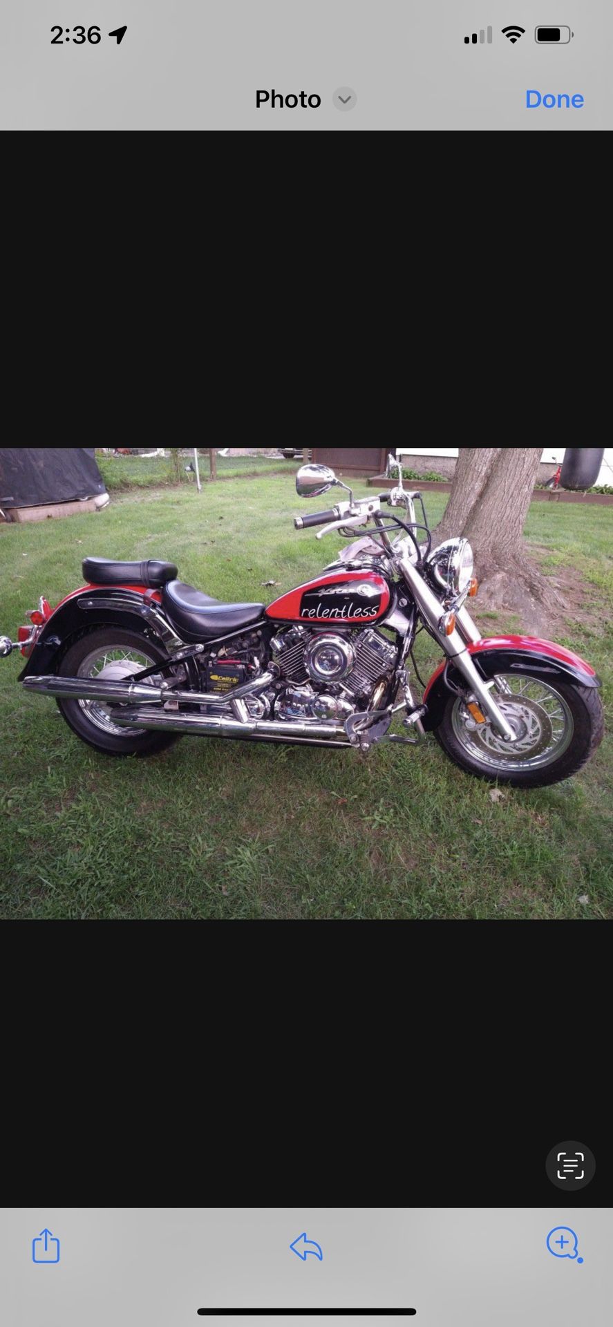 Yamaha V Star Trade For Car
